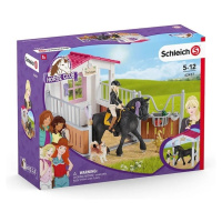 Schleich 42437 stáj s koněm klubová, tori + princess