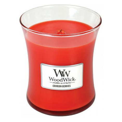 WOODWICK Vonná svíčka váza Crimson Berries 275 g