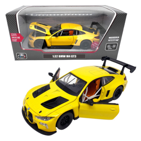 Kovový model - 1:32 BMW M4 GT3 žluté - 18CA-68715 Sparkys