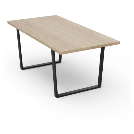 Blumfeldt Jídelní stůl Bearsdon s kovovými nohami 180 x 90 cm