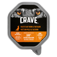 Crave Adult Dog paštika - kuřecí & krocaní (7 x 150 g)