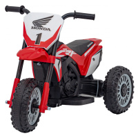 Mamido Dětská elektrická motorka Cross Honda CRF 450R červená