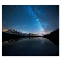 Fotografie France, Mont Blanc, Lake Cheserys, Milky, Westend61, 40x35 cm
