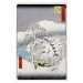 Obrazová reprodukce Characters under the snow, Japan - Japanese, Hiroshige, Utagawa II, 26.7 × 4