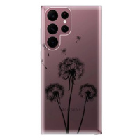 iSaprio Three Dandelions - black pro Samsung Galaxy S22 Ultra 5G