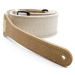 Taylor Vegan Guitar Strap Hemp Cotton White