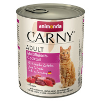 Výhodné balení Animonda Carny Adult 12 x 800 g - Masový koktejl
