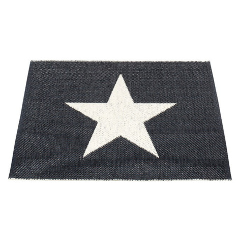 Černo-bílý vnitřní a venkovní koberec 70x90 cm Viggo Black – Pappelina