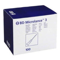BD Microlance Inj. jehla 25G 0.50x25 oranž.100ks
