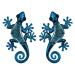 Signes Grimalt Obrázek Lizards 2 Jednotky Modrá