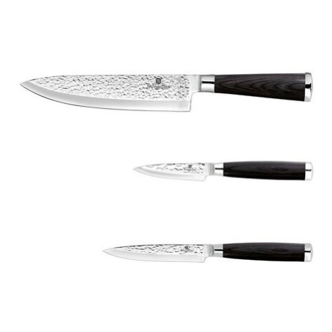 Černé kuchyňské nože