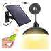 LEDSolar 12 solární závěsná lampa na zahradu s dálkovým ovládáním, iPRO, 8W, studené světlo