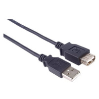 PremiumCord USB 2.0 prodlužovací 2m černý