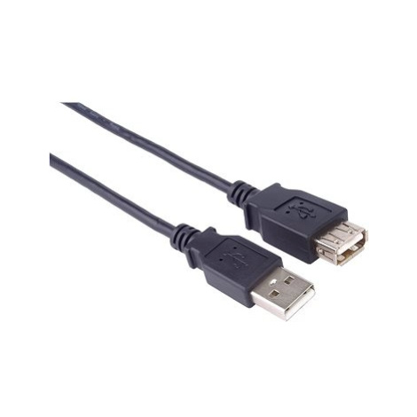 PremiumCord USB 2.0 prodlužovací 2m černý