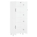 vidaXL Skříň highboard bílá 69,5 x 34 x 180 cm kompozitní dřevo