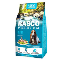 Rasco Granule Premium Adult jehně s rýží 3 kg