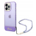 Guess GUHCP14LHGCOHU iPhone 14 Pro 6,1 fialová/purple hardcase Transluce