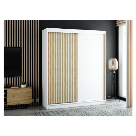 Skříň s posuvnými dveřmi Lamelo 180 - Abiks Meble