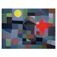 Obrazová reprodukce Fire, Full Moon, 1933, Klee, Paul, 40 × 30 cm