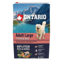 Ontario Adult Large Fish & Rice 2,25 kg