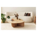 Sofahouse Designový konferenční stolek Baltenis 90 cm vzor safírový dub