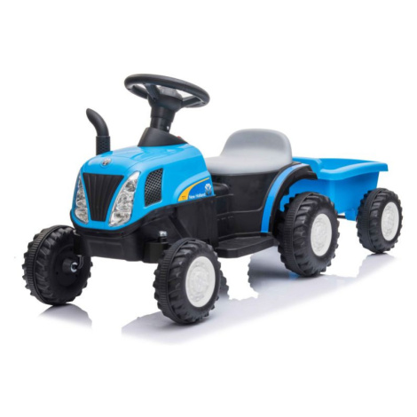 mamido  Dětský elektrický traktor Swift s přívěsem modrý