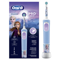 Oral-B Pro Kids Elektrický Zubní Kartáček, 1 Rukojeť S Motivem Ledového Království, 1 Kartáčková