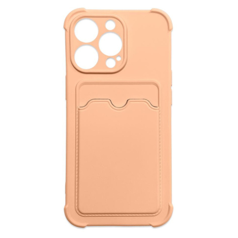 Silikonové pouzdro AirBag s kapsou na iPhone 13 Mini 5.4" pink