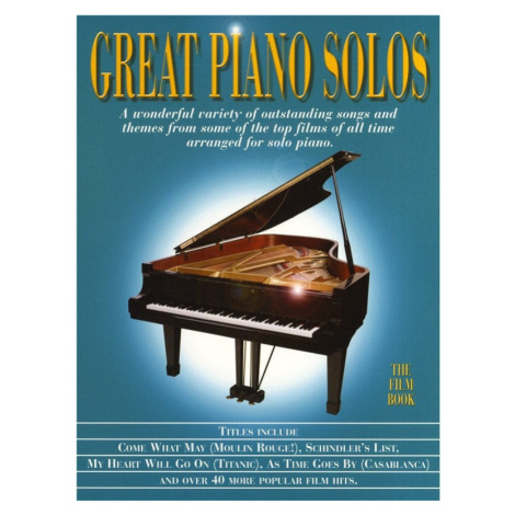 Music Sales Great Piano Solos - The Film Book Noty