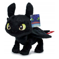 Bezzubka Jak Vycvičit Draka 30cm Originální Plyšák Httyd Černý Drak