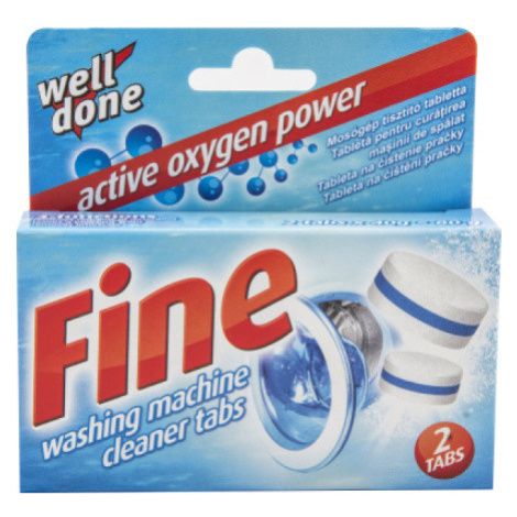 Well Done Fine tablety na čištění pračky 2 x 40 g