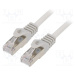 GEMBIRD kabel patchcord Cat5e UTP 30m, šedý