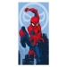 Jerry Fabrics Bavlněná froté osuška 70x140 cm - Spider-man "Jump 03"