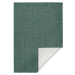 NORTHRUGS - Hanse Home koberce Kusový koberec Twin-Wendeteppiche 103095 green cream – na ven i n