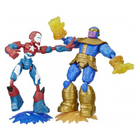 Hasbro avengers figurka bend and flex duopack iron patriot vs thanos