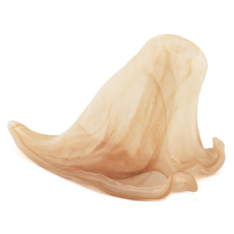 Náhradní sklo k lustru E14 11,5x18 cm béžová 8321