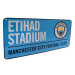 Manchester City FC: Erihad Stadium - cedule na zeď