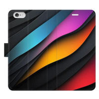 iSaprio Flip pouzdro Color Waves pro iPhone 6/6S