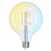 LUUMR LUUMR Smart LED žárovka čirá E27 G125 7W Tuya WLAN CCT