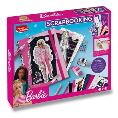 Sada Maped Creativ Barbie Scrapbook Maped