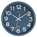 JVD Nástěnné hodiny s tichým chodem HX2413 Blue