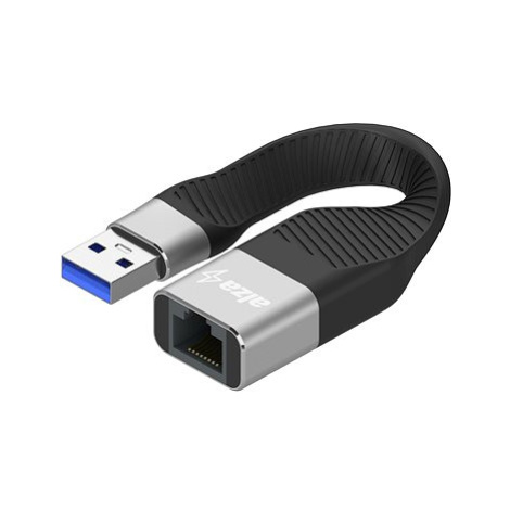 AlzaPower FlexCore USB-A (M) to RJ-45 (F) černý