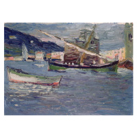 Obrazová reprodukce Rapallo (1905), Wassily Kandinsky, 40 × 30 cm