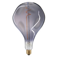 Sigor LED žárovka Giant Drop E27 5W Filament 918 dim titanium