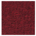 Spoltex koberce Liberec Metrážový koberec Balance 35 červený - S obšitím cm