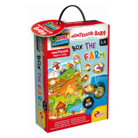 LISCIANIGIOCH - Montessori Baby Box The Farm - Vkládačka Farma