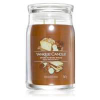 Yankee Candle Massachusetts USA Vonná svíčka Yankee Candle Spiced Banana Bread Signature Velká 5