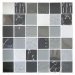 Skleněná mozaika Mosavit Kitchen gris 30x30 cm mat / lesk KITCHENGR