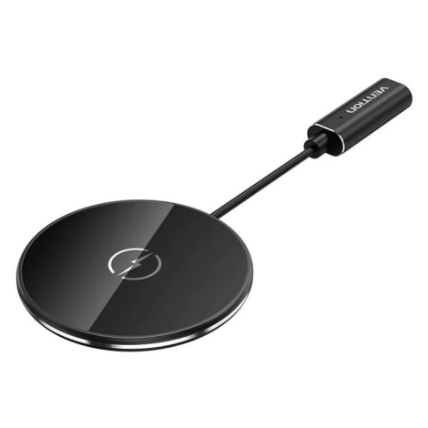 Magnetic Wireless Charger Vention FGABAG 15W, 50cm (Black)