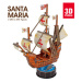 CubicFun - Puzzle 3D Santa Maria - 93 dílků